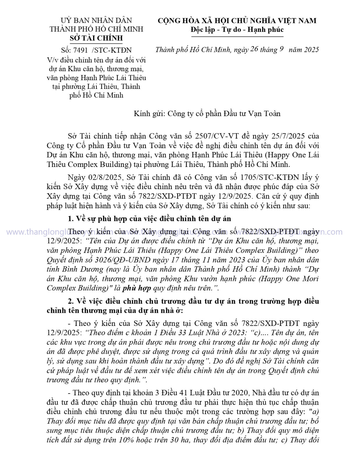 Điều Chỉnh Tên Dự án Happy One Mori (1)