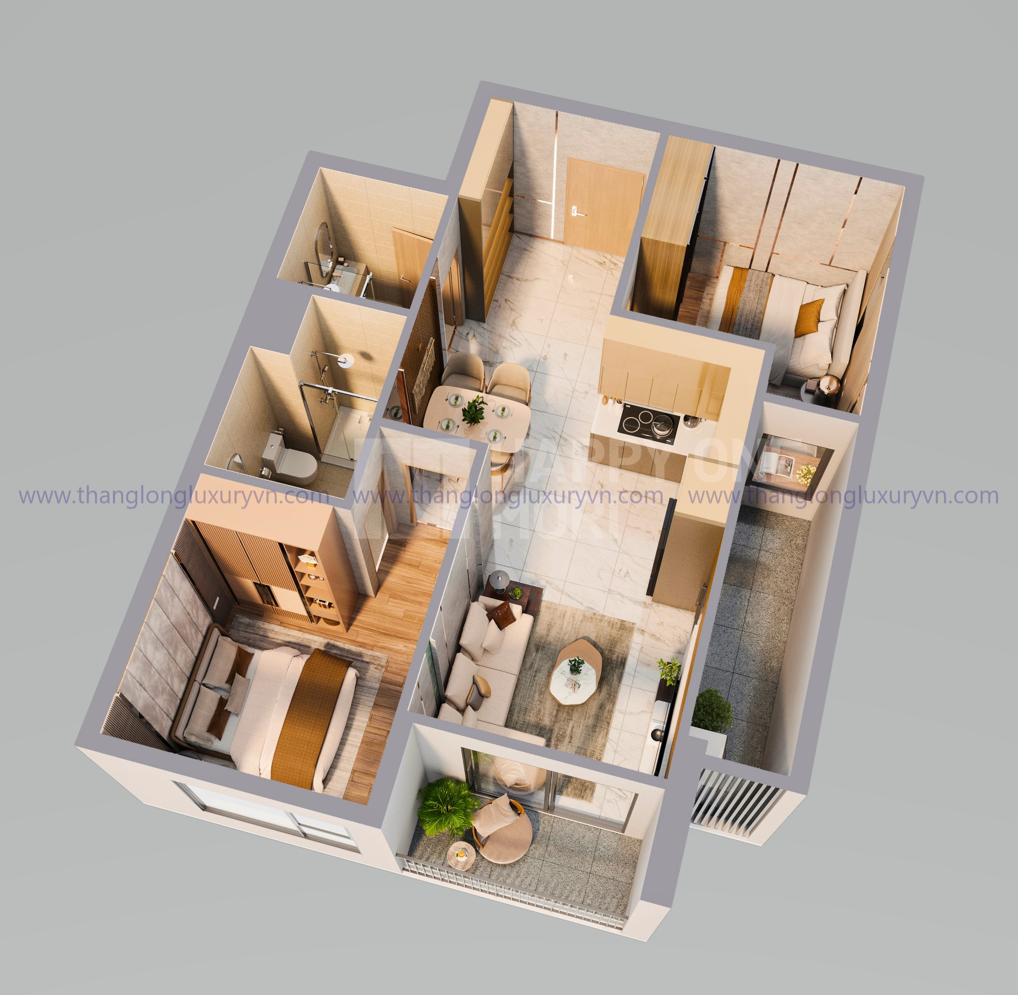 Happy One Mori_tháp Tochi_ _b08_2pn