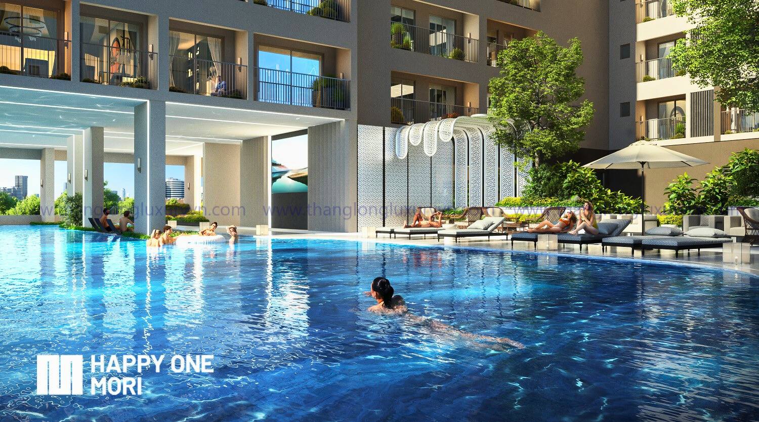 Hồ Bơi Giải Nhiệt Happy One Mori