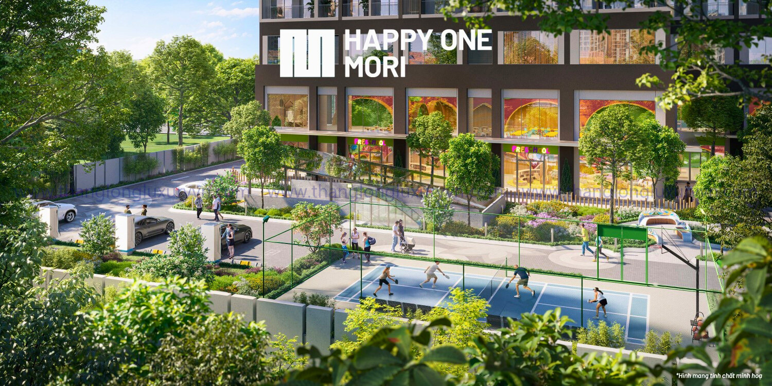 Khu Thể Thao Tại Dự án Happy One Mori