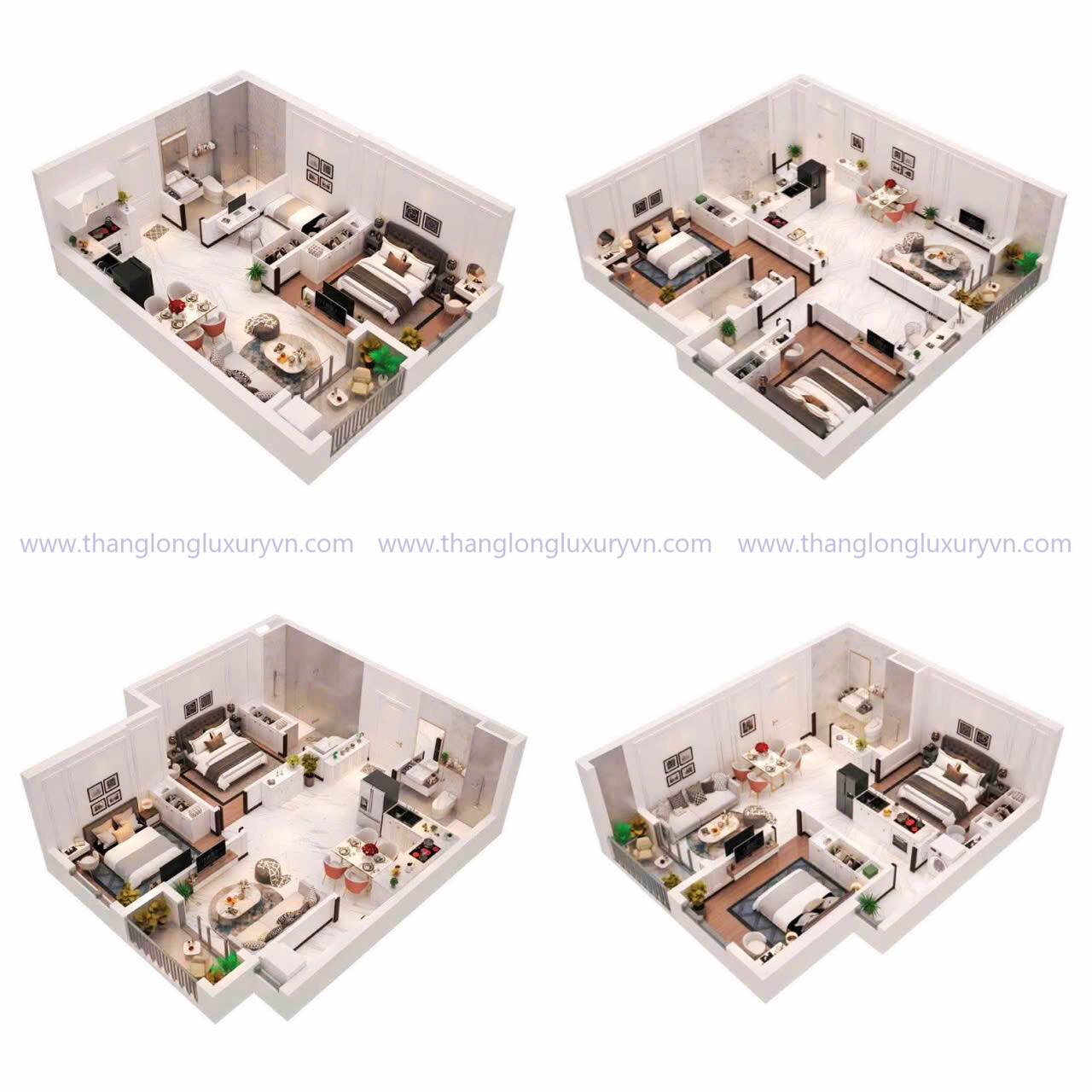 Layout Căn Hộ Green Skyline