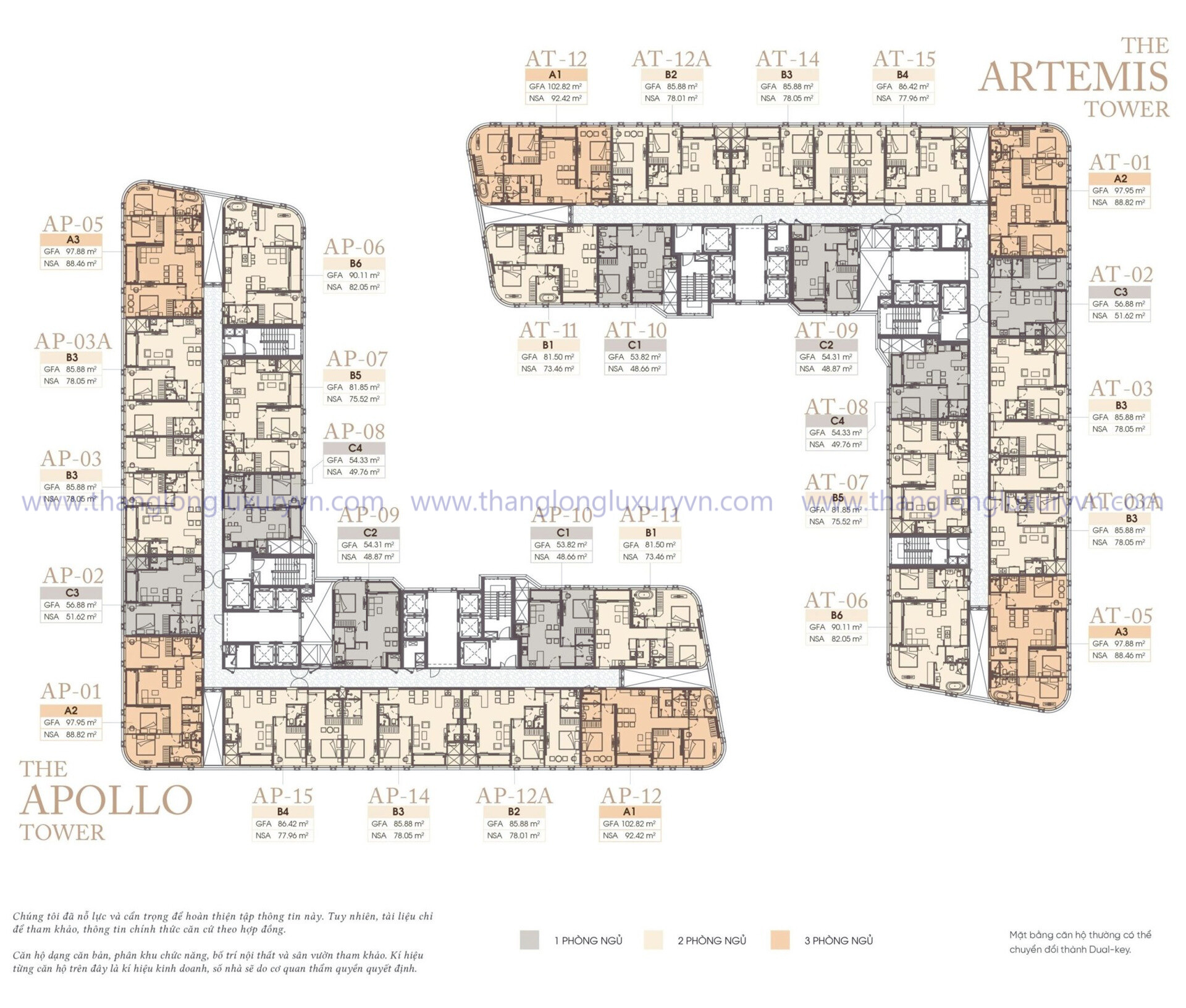 Mặt Bằng The Emerald Boulevard