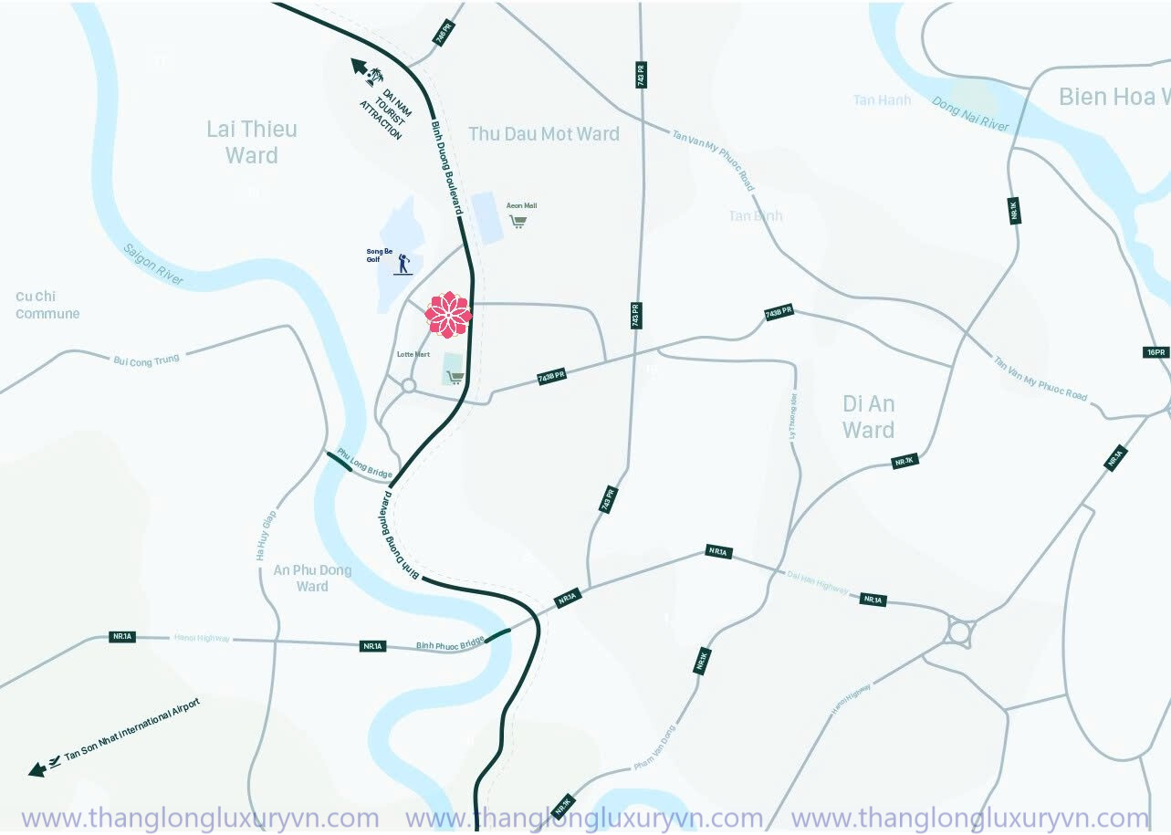 Vị Trí Setia Edenia