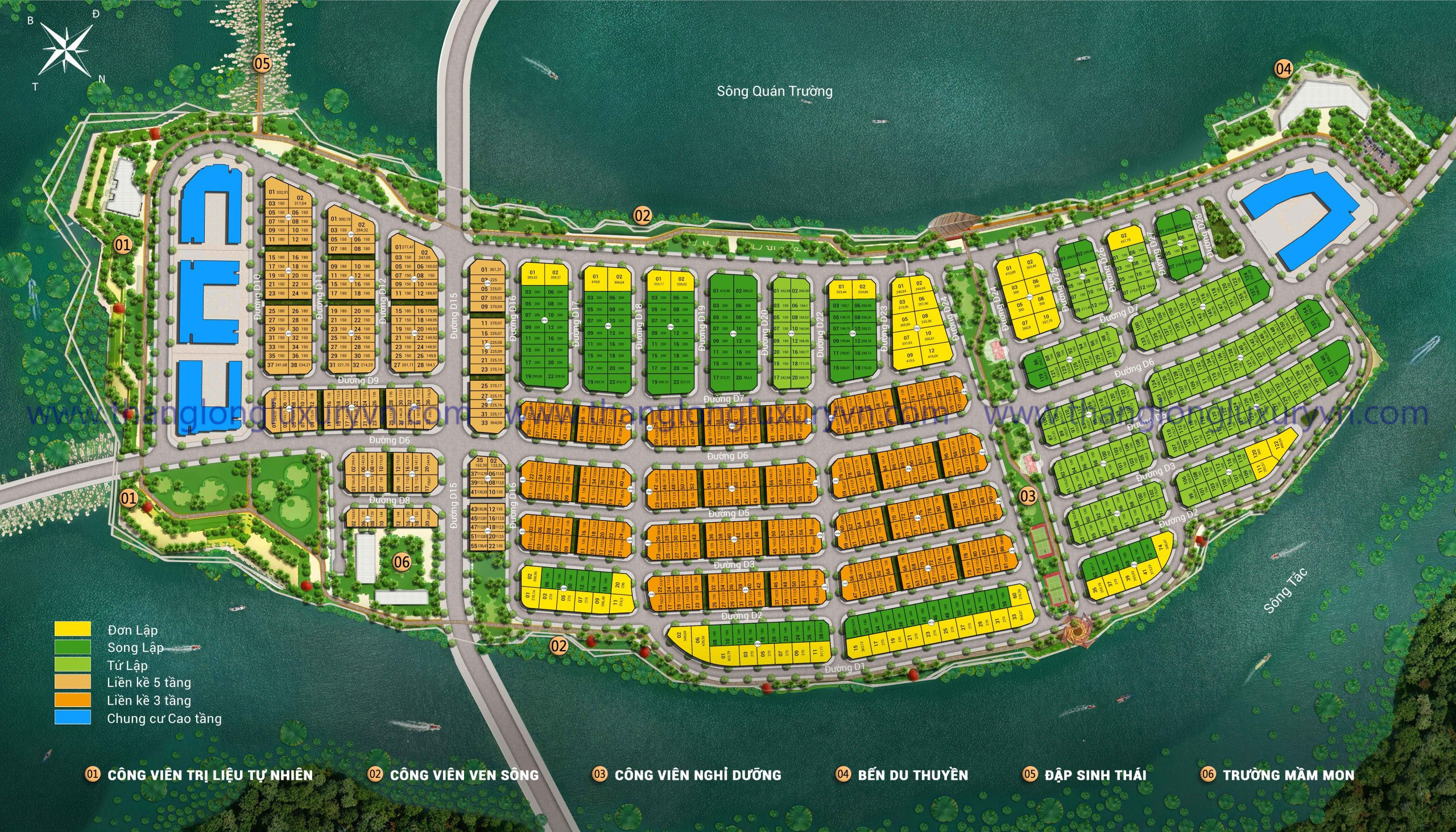 Mặt Bằng Charmora City 1